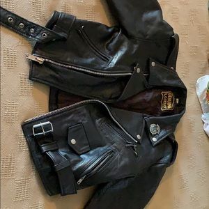 Motorcycle leather jacket